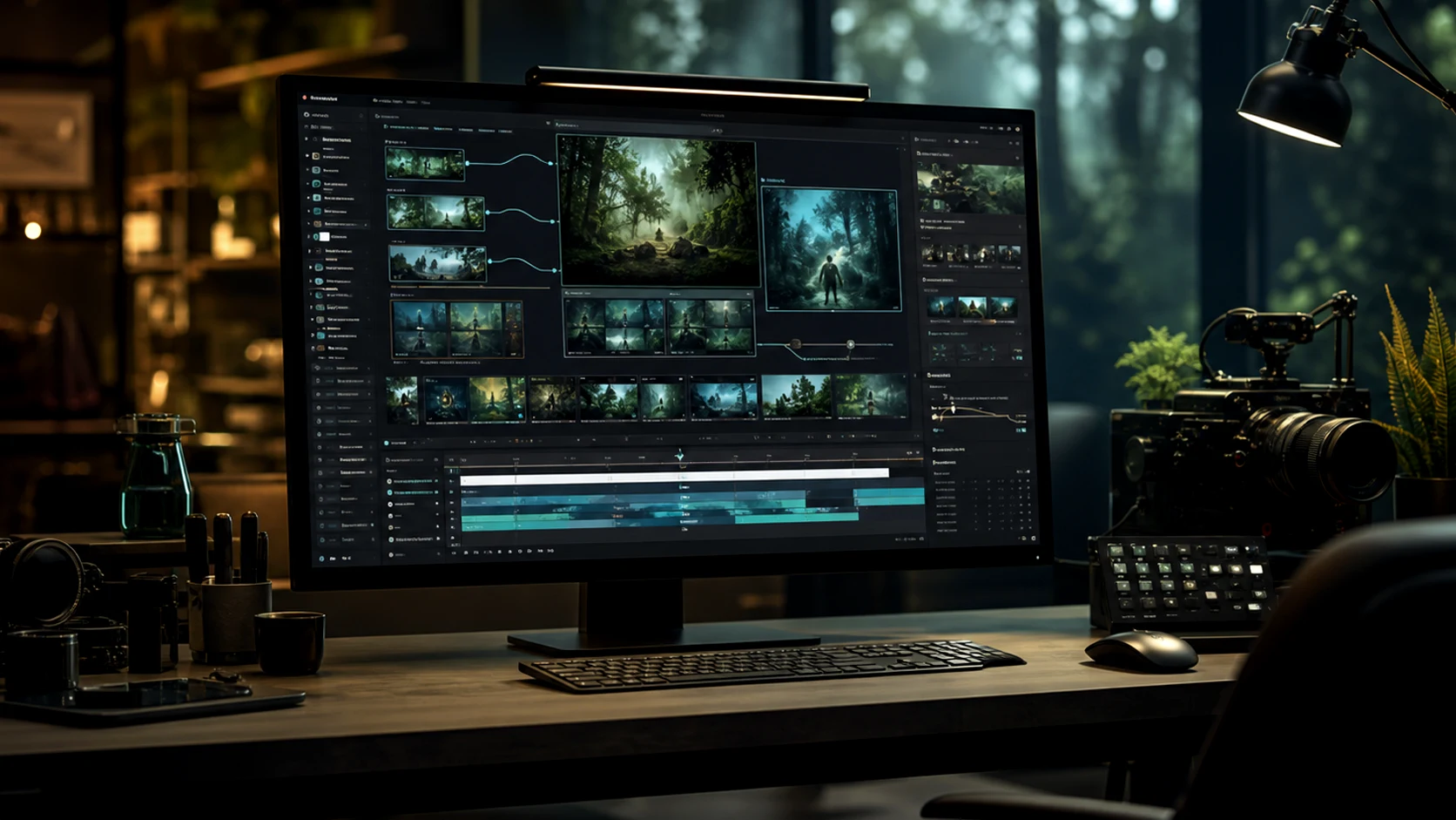 Workflow wariantów stylu omnivideo